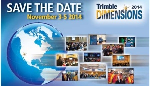 Trimble Dimensions - save the date