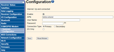 Configuration