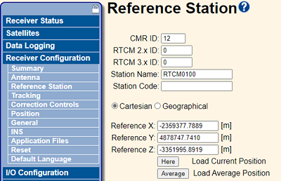 Reference Station