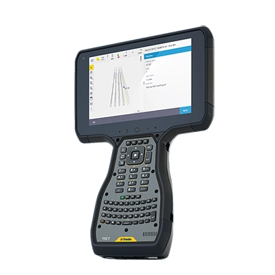 Trimble Access mines on TSC7