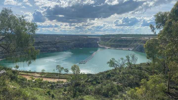 The Kidston Pumped Hydro Project (K2H) Dams