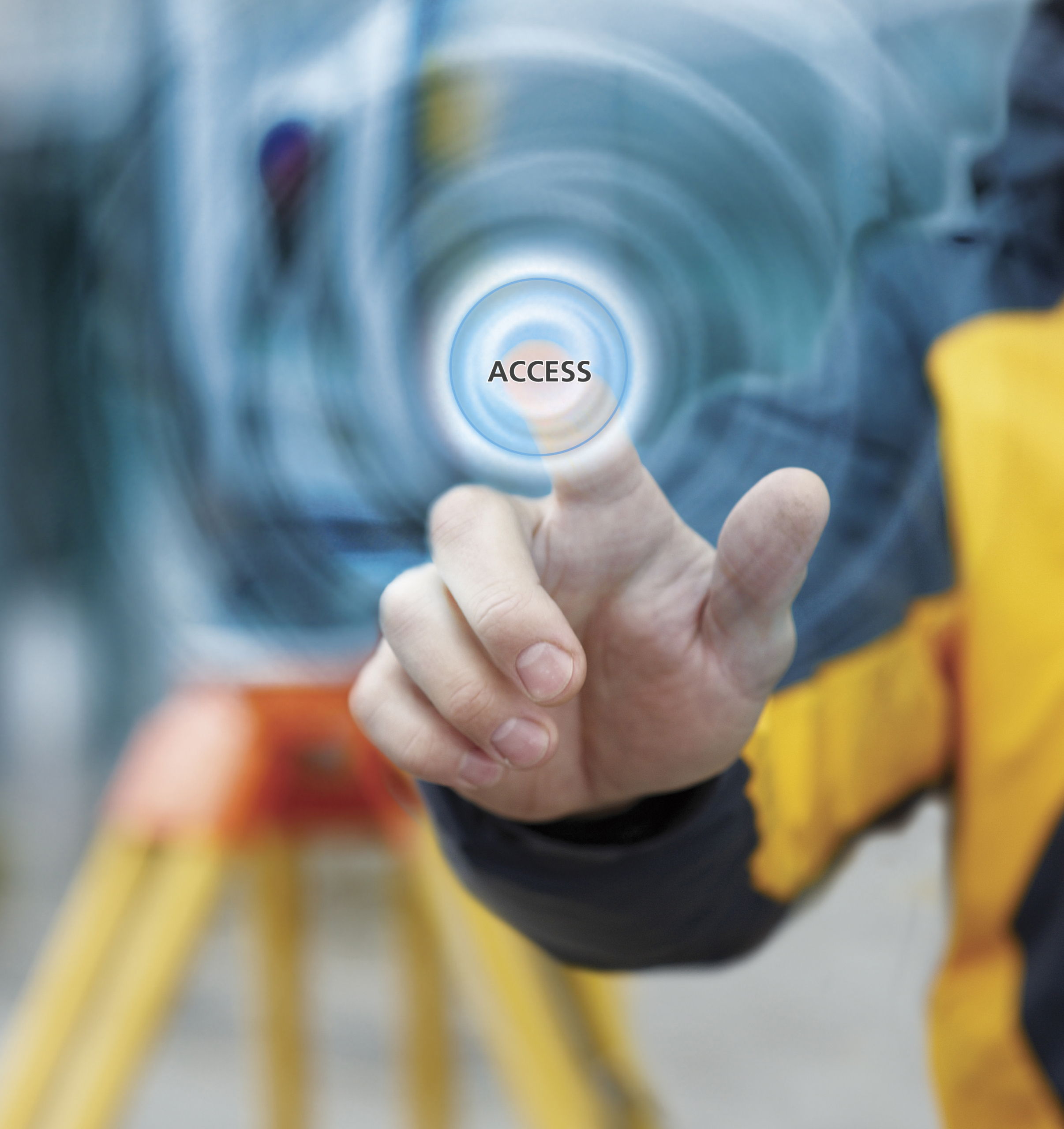 Trimble Access field software — seamless connectivity between field data collection and Trimble Business Center office processing